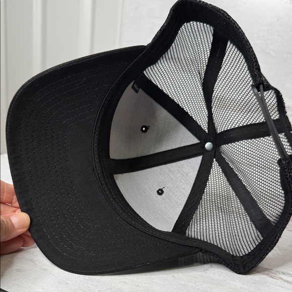 Black Trucker Cap with Humorous Text - Picture 5 of 5